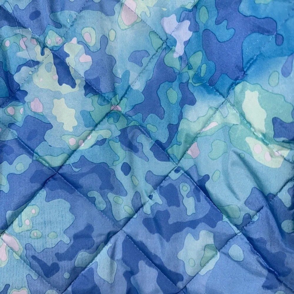 Gerry Girls‎ Winter Puffer Jacket Blue Tie Die Size 14/16